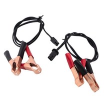 차량 연료 인젝터 플러시 클리너 어댑터 2 노즐과 자동차 청소 도구 깨끗한 바이크 오토바이 액세서리, [02] Only Cable