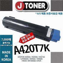 제이토너(공장직영) A620dn(대용량), 1개, 신재생 흑백