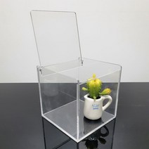 아크릴파크 아크릴 상자 커버 홀더용 뚜껑 아크릴케이스 주문제작 투명 백색 검정 색상아크릴 보관함, 1개, 5T 150