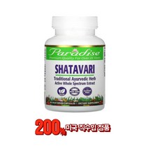 Paradise Herbs 파라다이스 허브 Shatavari 샤타바리 아유르베다 허브 250mg 비건 추천 60 베지 캡슐, 1개, 60정, 60정