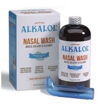 알카롤 코세정 코세척 청소 키트 / Alkalol Nasal Wash 16oz & Wash Cup