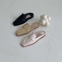미스유 봄신상 라인이 살아있는 보탱 블로퍼 뮬