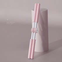 앙칼진여우 허리스트레칭 목봉 스트레칭기구 스트레칭봉, 핑크