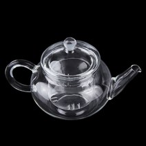 차탕기 티메이커 찻 주전자 차우리기 홍차 티팟 유리다관 차우리는 투명 찻주전자 내열 유리 찻주전자 250ml 인퓨저 커피 꽃 차 허브 내구성 차 주전자 승리 50