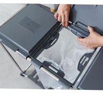 호텔쓰레기 펜션쓰레기 재활용비닐봉투 비닐50x70 100매 원룸 분리수거 배변패드휴지통 이쁜분리수거통, 50x70cm 50매 2세트