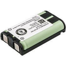 무선전화기 유뮤선전화기 레트로 3.6V 1000mAh 무선 전화 교체 배터리 HHR-P104 KX-TGA520M KX-FG6550 KX-F, 01 3.6 볼트_02 2PCS