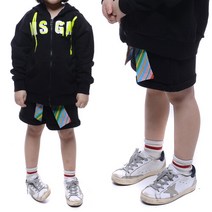 엠에스지엠 20SS MSGM 로고 레인보우 반바지 022098 110 20S