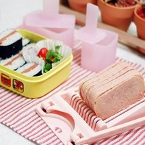 바보사랑 색상랜덤 쉬운 스팸 무스비 김밥 만들기 틀.필레오상점, 소형틀／큐브틀, 소형틀/큐브틀