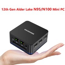 SZ BOX 데스크탑 게이밍 PC 인텔 12 세대 알더 레이크 N95 N100 미니 윈도우 11 LPDDR5 12GB DDR4 16, 05 N95 16GB 512GB_01 미국