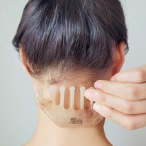 무탈 두피 괄사 마사지 림프순환 마사지기 빗, 브라운(하드타입)