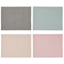 이케아 SVARTSENAP 스바르트세나프 식탁매트 35x45cm/테이블매트, 색상:라이트핑크_005.328.95, 단품