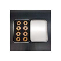 스케이트 보드 인라인 롤러 베어링 ABEC-9 22x8x7 미리메터 16 개 베어링/몫, ABEC-9 orange