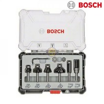 보쉬 루터비트세트 6pcs (트리밍&엣징 6mm), 상세페이지 참조