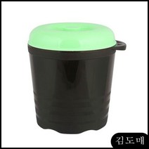 KDM 소형 음식물 쓰레기통(연두) 음식물처리기 가정용 음식물수거함꽂이 수거통 음식물수거함대용량