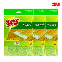 3M 스카치브라이트 퀵 스위퍼 리필패드 3매