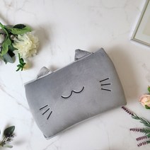 어반 충전식 온수 찜질팩 귀여운 캐릭터 찜질기 고양이 UEP-WP05 UEP-WP06 UEP-WP07, UEP-WP06 그레이