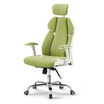 지퍼스 사무용 책상 메쉬 여름의자_마크 (그린), 그린