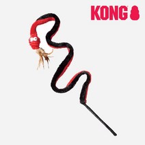 콩 KONG 뱀 고양이 낚시대 캣닢 깃털 놀이 장난감, 단일품목