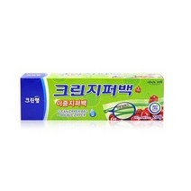 크린랲 크린 이중지퍼백 소, 5개, 소(S)