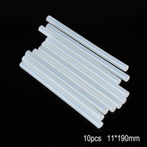 글루 건 소형 미니 핫멜트 글루 스틱 11x190mm 무독성 DIY 10 개 건 공예용, 01 10 pcs  11mmx190mm