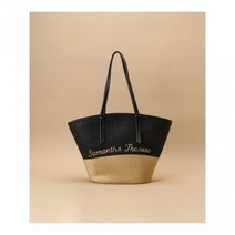 【SALE / 30 % OFF】 바이 컬러 바구니 토트 백 Samantha Thavasa 사만다 타바사 가방 블랙 핑크 브라운 옐로우 그린 네이비 퍼플 【RBA_E】 【무료 배송】