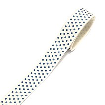 (주)아트인 빅도트 라벨리본(20mm-90cm), 블루