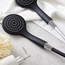 세비앙(주) 아치 핸드샤워기 블랙에디션(샤워기+샤워호스 패키지) 실키블랙2m, 1개