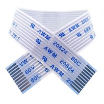 FFC/FPC 케이블 간격 0.5mm/1.0mm 핀수 6~ 12pin, 1.0mm/10핀