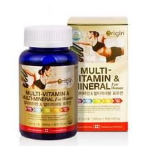 오리진/멀티비타민앤멀티미네랄/포우먼/1450mgx90정/