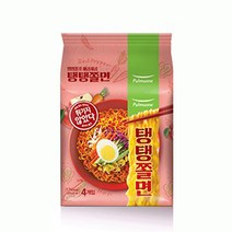 풀무원 탱탱쫄면 4개입, 123g, 4개