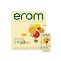 [2박스]황성주박사의 과채습관(옐로우)190ml 총32개, 190ml, 32개