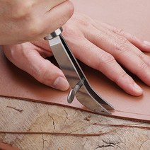 가죽공예 간격조절 크리저 누름자국 장식선긋기 도구, 1개