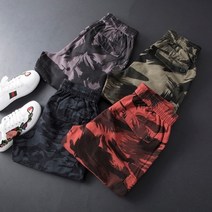 가바바 남성 카고바지 해변에서 걷고 싶은 밴딩 반바지 G35155