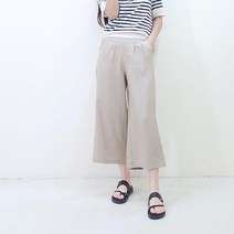조이나인 캐주얼 뒷밴딩 8부 통바지