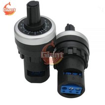 LA42DWQ-22 5K 10K 20K 22mm 1K 2K ohm 거버너 로터리 전위차계 인버터 변환기 저항 가변 주파수