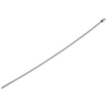 목공기계 부품4.6X300mm 스테인레스 스틸 배기 파이프 랩 코팅 잠금 케이블 지퍼 타이 자동 잠금 스테인레, 01 은