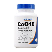 뉴트리코스트 코엔자임큐텐 100mg 120캡슐, 1개, 120정