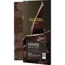 미쉘 끌뤼젤 MICHEL CLUIZEL 스페인 배송 카얌베 72% 코코아 다크 초콜릿 바 70g, 11팩