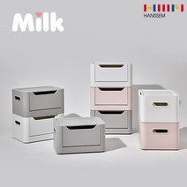 [한샘] 몰PICK 밀크 오픈 수납함 6P, 상세 설명 참조