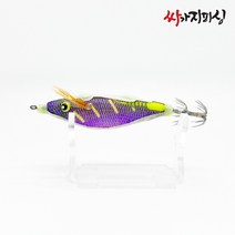 미니 밴딩 삼봉에기 60mm 한치 갑오징어 쭈꾸미 에기 낚시, 미니 밴딩 삼봉에기 레드(1개)