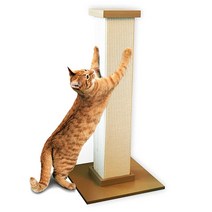 SmartCat Pioneer 애완 동물 얼티밋 스크래쳐 기둥형 (베이지)