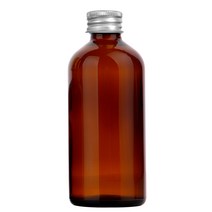 [유리용기] 갈색 유리병 알루미늄캡 5ml 10ml 20ml 30ml 50ml 100ml, 갈색병 알루미늄 실버캡 100ml