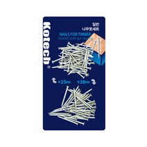 [RA†]코텍 일반나무못세트 K-9110 목공용못 못 특수강못 못세트 목재 2종못 강도우수못▨_ea, ε본상품ε