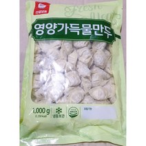 천일 영양물만두 1kg 가정용 식당 식자재 식료품 식품 식재료 식자제, 1개