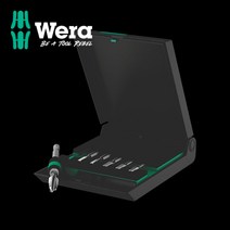 WERA 844/7 탭 비트 세트 104654 비트홀더+싱글탭비트 6.35샹크 베라 웨라 툴보이