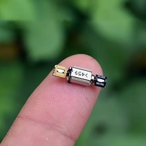 10pcs Nidec 초소형 정밀 로터 진동 진동기 DC 1.5V 3V 이중 헤드 소형 3.4mm 전기 모터