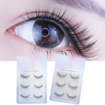 [ 1+1 ] 하나 사면 하나 더! (역대급 할인) 3D속눈썹 셀프속눈썹연장 아이래쉬 인조속눈썹, 3D속눈썹M13(3쌍/세트) x 1세트, 3D속눈썹M13(3쌍/세트) x 1세트