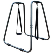 이퀄라이저 플란체 바 평행봉 체조 홈트 운동 기구, 피트니스 링이 있는 우아한 블랙