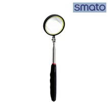 스마토 SMATO 용접거울 SM-855AG 5단 길이 조절 LED 테두리 원형