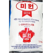 미원 단미 대상 3kg 조미료 식자재 업소용 식당 업소, 상세페이지 참조, 상세페이지 참조, 상세페이지 참조